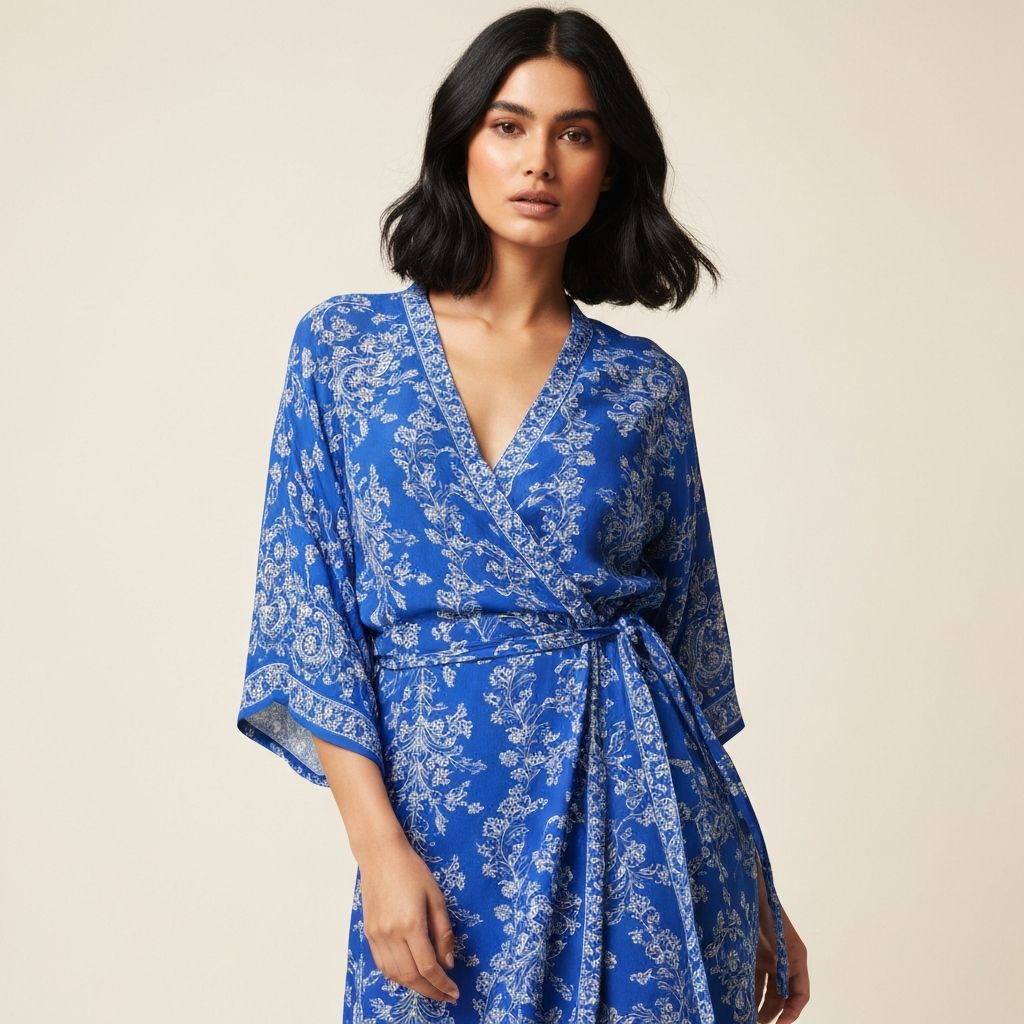 Kimono Wrap Dress